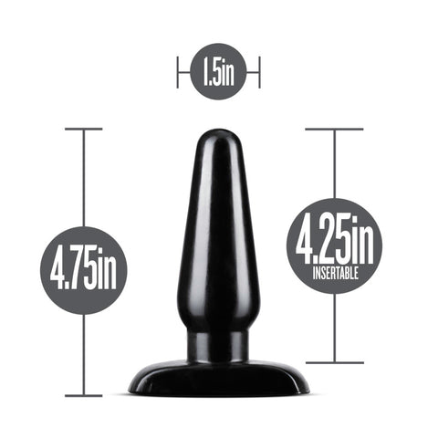Anal Adventures Basic Anal Plug Medium Butt Plugs