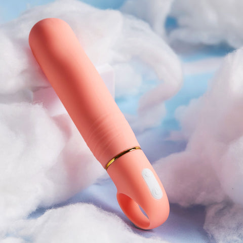 Aria Smokin' Af Coral 15.2 cm Vibrator Vibrators - G Spot