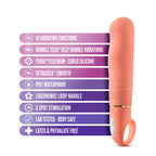 Aria Smokin' Af Coral 15.2 cm Vibrator > Sex Toys For Ladies > G-Spot Vibrators