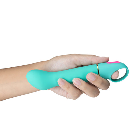 Aria Flirty Af Teal 16.5 Cm Vibrator Vibrators - G Spot