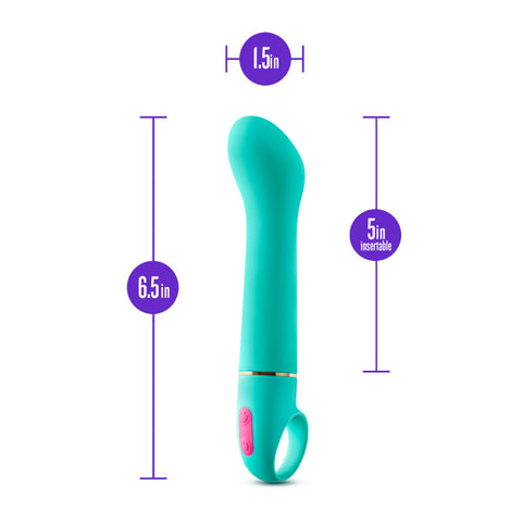 Aria Flirty Af Teal 16.5 Cm Vibrator Vibrators - G Spot