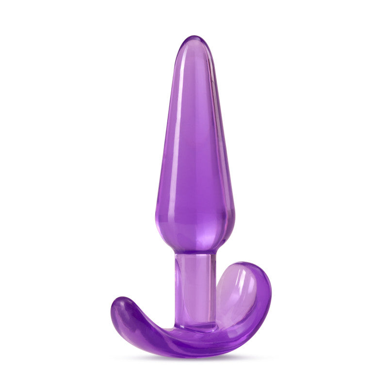 B Yours Slim Anal Plug Purple 4.25 Inch Soft Flexible > Anal Range > Butt Plugs
