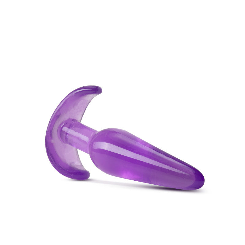 B Yours Slim Anal Plug Purple 4.25 Inch Soft Flexible > Anal Range > Butt Plugs