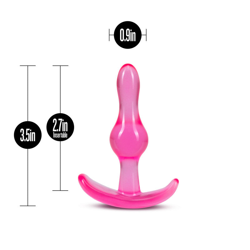 B Yours Curvy Pink Anal Plug Comfortable Tapered Design > Anal Range > Butt Plugs