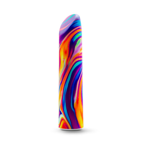 Limited Addiction Psyche Power Vibe (Rainbow) – USB Rechargeable Vibrator 10.2 cm BULLETS & EGGS