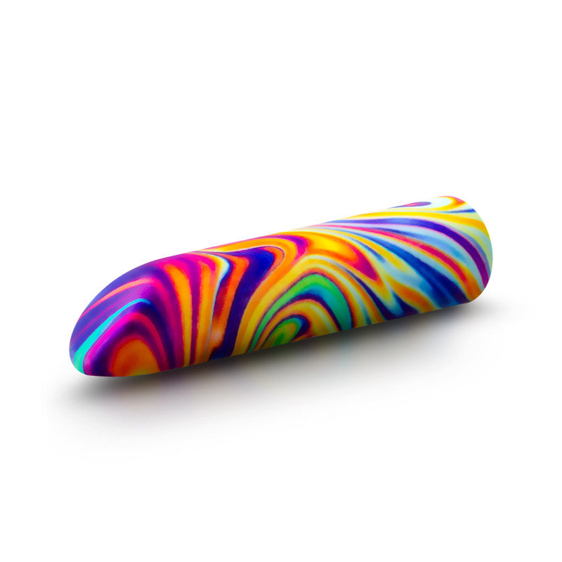 Limited Addiction Psyche Power Vibe (Rainbow) – USB Rechargeable Vibrator 10.2 cm BULLETS & EGGS