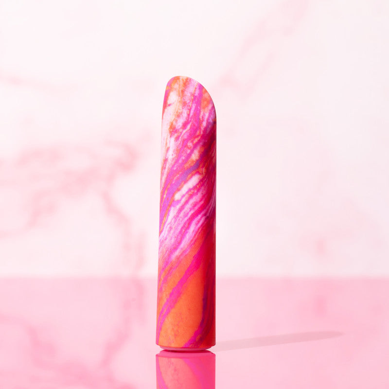 Limited Addiction Fiery Power Vibe Coral Mini Vibrator with Rumble Tech > Vibrators > Mini Vibrators