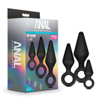 Anal Adventures Platinum Silicone Loop Anal Plug Kit > Anal Range > Butt Plug Kits