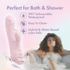 Play With Me Fairy Submersible Flutter Rabbit Vibrator 4.5" insertable > Vibrators > Ladies > Rabbit