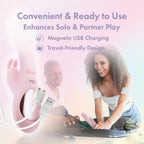 Play With Me Fairy Submersible Flutter Rabbit Vibrator 4.5" insertable > Vibrators > Ladies > Rabbit