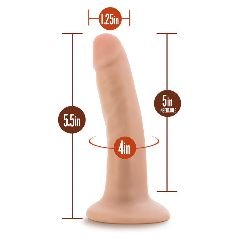 Dr. Skin Dr. Lucas – 14cm Realistic Silicone Dildo with Suction Cup Secondary image
