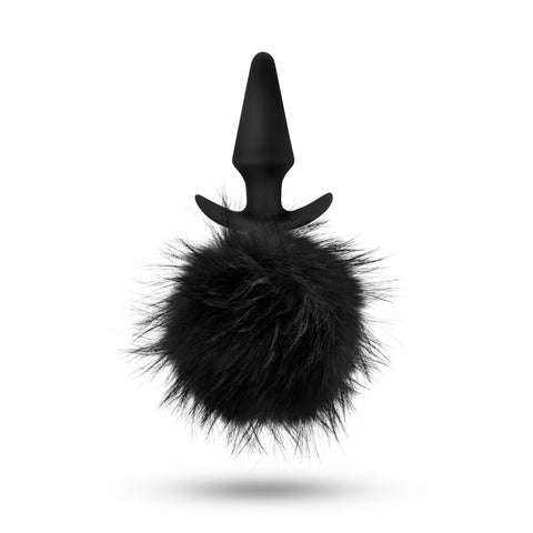 Anal Adventures Platinum Rabbit Tail Plug Tails