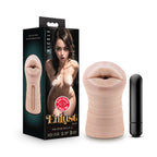 Nicole Vibrating Male Stroker in Beige Ultra-Soft Material > Sex Toys For Men > Masturbators > Vibrating