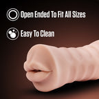 Nicole Vibrating Male Stroker in Beige Ultra-Soft Material > Sex Toys For Men > Masturbators > Vibrating