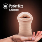 Nicole Vibrating Male Stroker in Beige Ultra-Soft Material > Sex Toys For Men > Masturbators > Vibrating