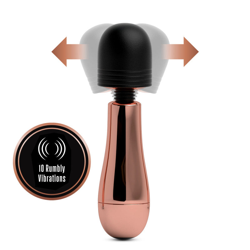 Lush Chloe Mini Massager Wand in Rose Gold > Sex Toys > Mini Massagers