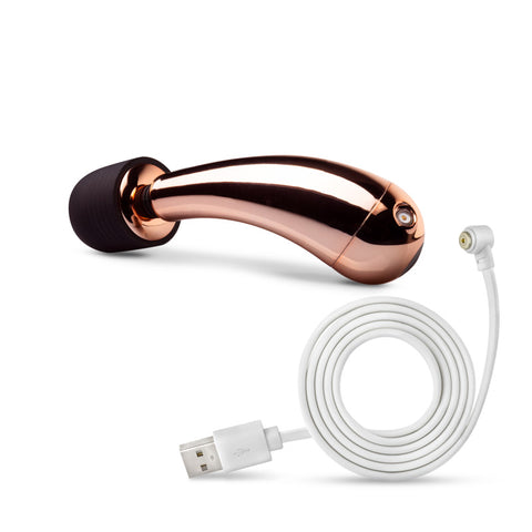 Lush Callie USB Rechargeable Mini Massager Wand for Relaxation and Soothing Vibes Electric Massager