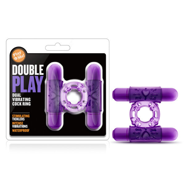 Play With Me Double Play – Dual Vibrating Cock Ring > Cock Ring > Vibrating Main image