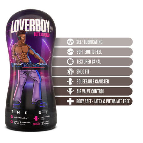 Loverboy The DJ Pocket Stroker for Ultimate Pleasure Strokers - Manual