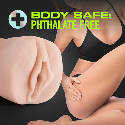 M for Men 3-Pack Self-Lubricating Vibrating Stroker Sleeves Strokers - Manual