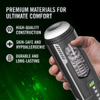 M for Men Master Blaster Automatic Male Masturbator Black > Sex Toys For Men > Masturbators > Vibrating