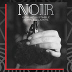 Noir Pom Adjustable Nipple Clamps with Black Furry Tips – Sensation Play Accessory > Sex Toys > Nipple Clamps