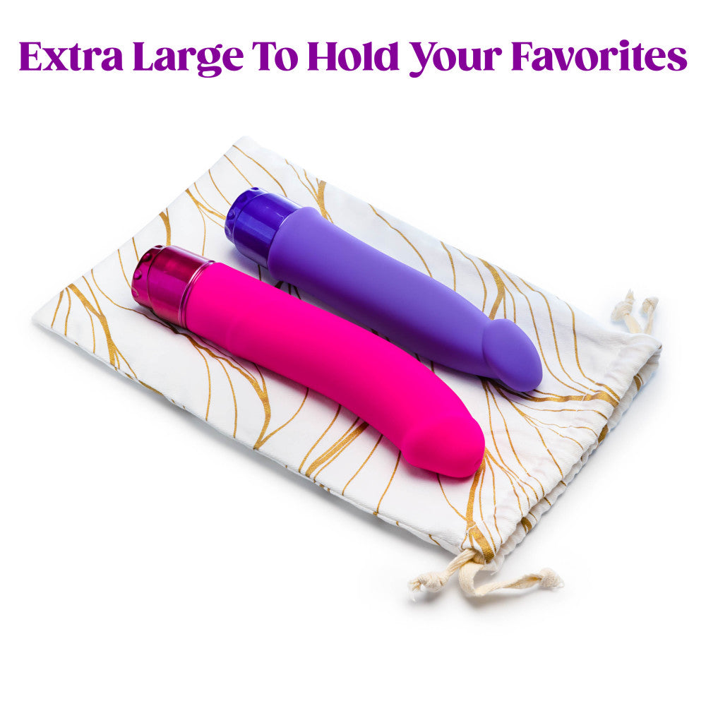 The Collection Embrace Designer Storage Pouch for s and Accessories Adult Toy Storage
