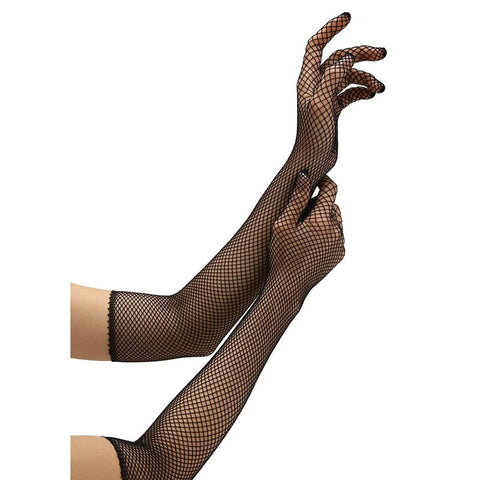 Baci White Label Fishnet Opera Gloves > Clothes > Accessories