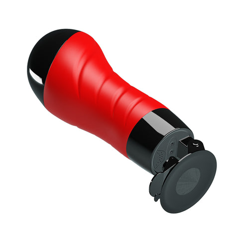 Crazy Bull Delia Vibrating Stroker Vibrating Vagina Stroker with Suction Base Strokers - Auto