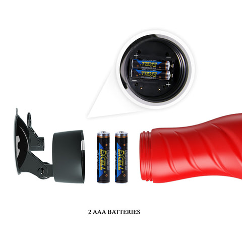 Crazy Bull Delia Vibrating Stroker Vibrating Vagina Stroker with Suction Base Strokers - Auto
