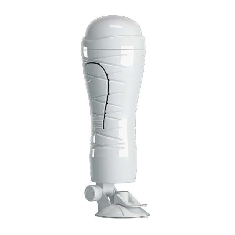 Flora Squeezable Vagina Stroker with Suction Base for Men Strokers - Manual