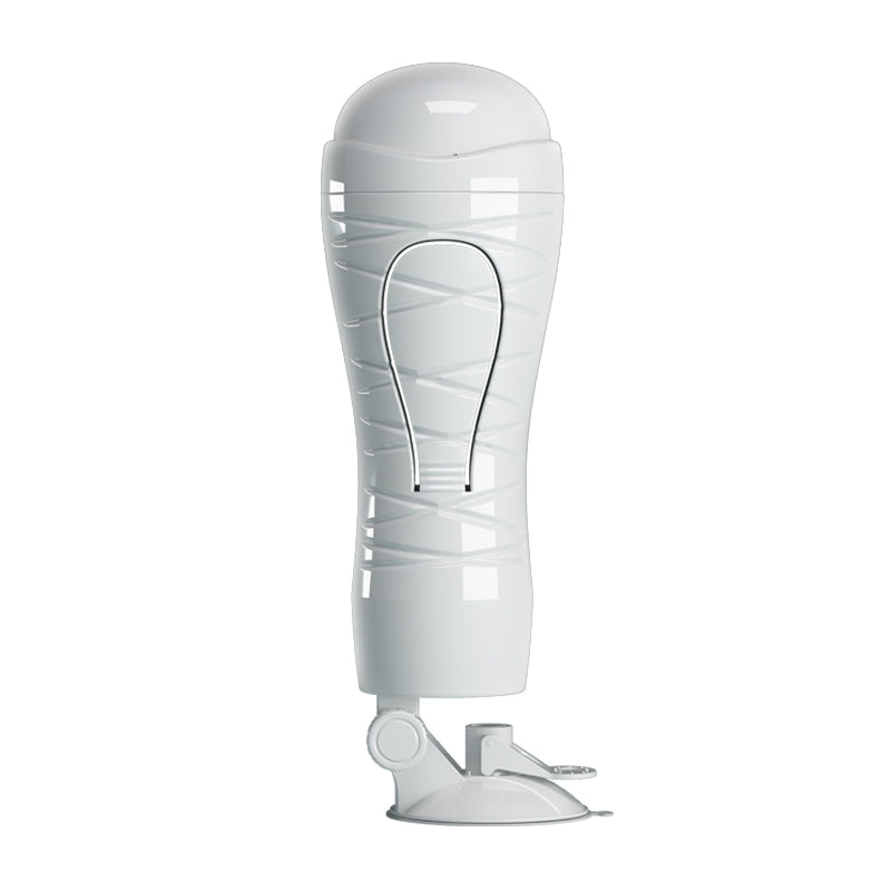 Flora Squeezable Vagina Stroker with Suction Base for Men Strokers - Manual