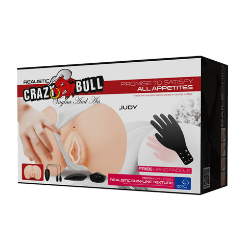Crazy Bull Judy (Red) – Vibrating Doggy-Style Masturbator Torso > Sex Toys For Men > Assbators