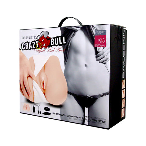 Crazy Bull Vibrating Missionary Torso – Vibrating Masturbator > Sex Toys For Men > Assbators