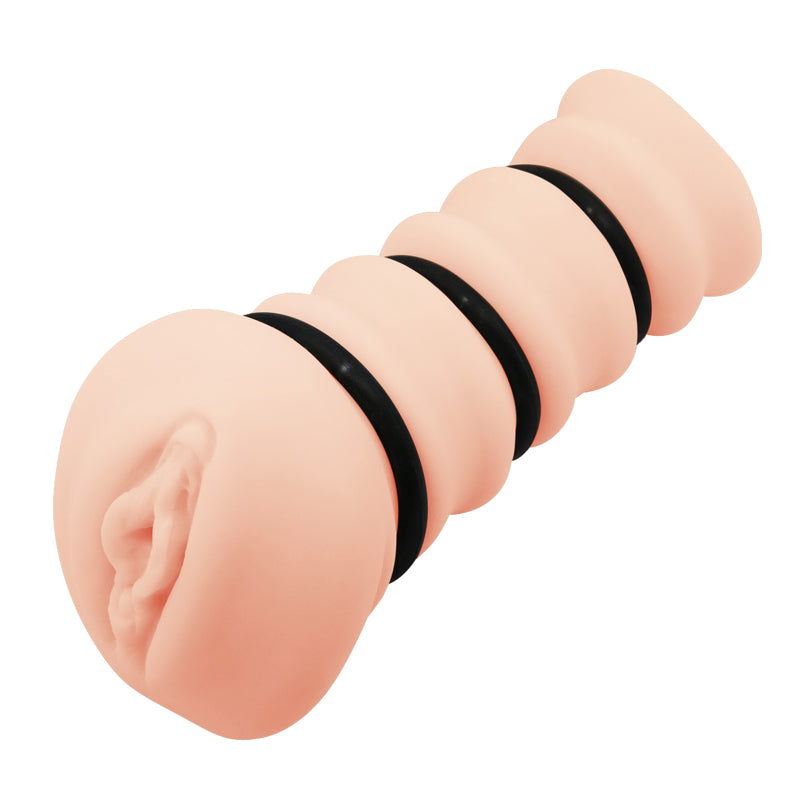 Crazy Bull Rossi Vagina Stroker with Tightening Rings for Enhanced Pleasure Strokers - Manual