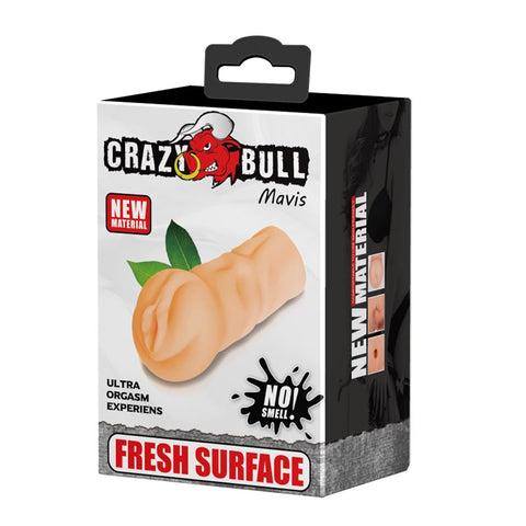 Crazy Bull Mavis Vagina Stroker Flesh Color Adult Pleasure Toy Strokers - Manual