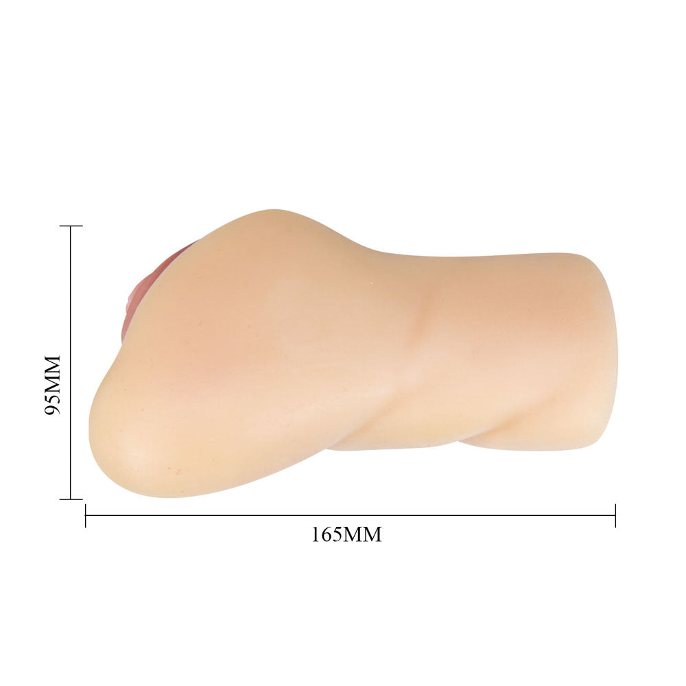 Crazy Bull Eliana Vagina Stroker Flesh Color Standard Size Strokers - Manual