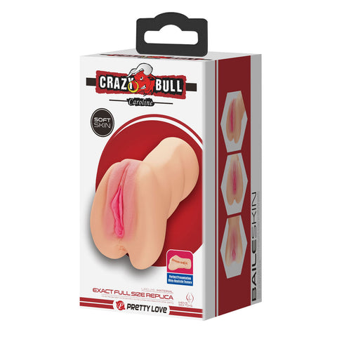 Crazy Bull Caroline Vagina Stroker Realistic Vagina Stroker for Enhanced Pleasure Strokers - Manual