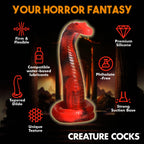 Creature Cocks King Cobra Silicone Dildo – Large Textured 12 Inch Silicone Dildo > Dildos > Fantasy