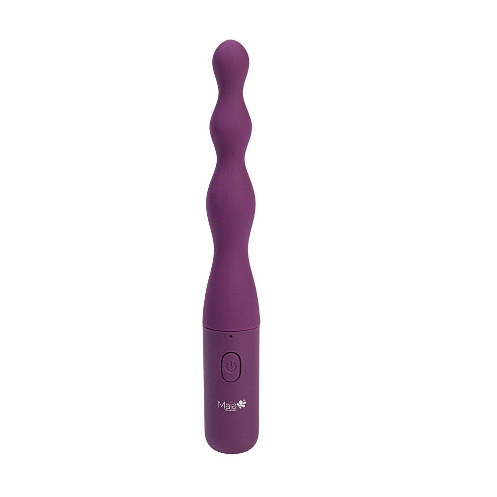 Maia Dani 17.8 Centimeter Beaded Vibrator > Anal Range > Anal Beads