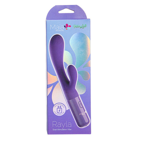 Maia Rayla 17.8 cm USB Rechargeable Rabbit Vibrator VIBRATORS-RABBIT