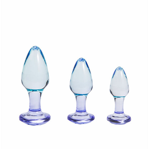 Maia BUTTIES 3 Piece Acrylic Anal Plug Set 3.25-4.5 Inch > Anal Range > Butt Plug Kits