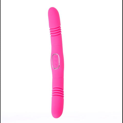 Maia Zena USB Rechargeable Dual Thrusting Vibrator DONGS Thrusting