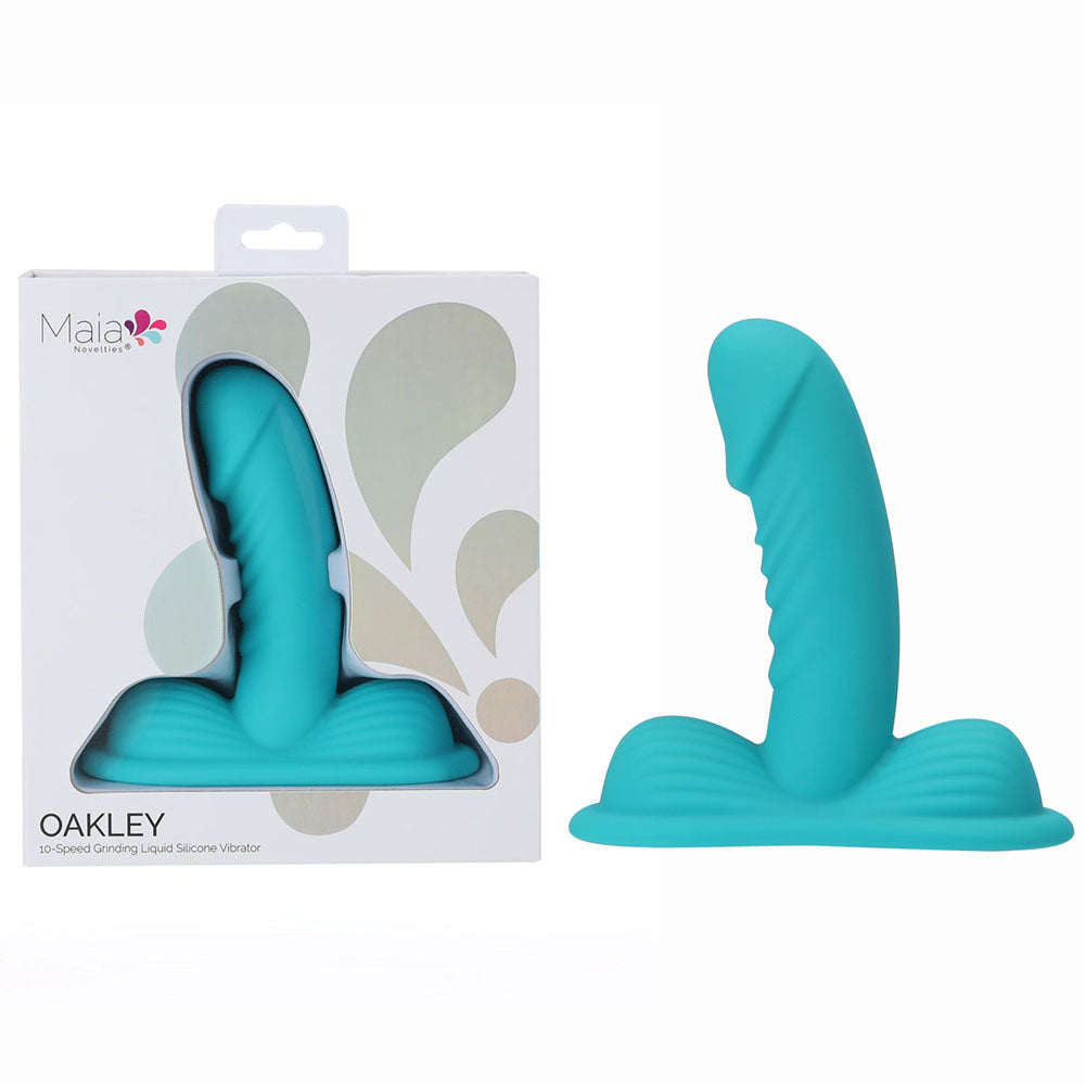 Maia Oakley (Silicone) – Waterproof Vibrator Blue > Vibrators > Standard Vibrators Main image