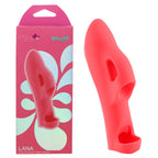 Maia Lana – Silicone Finger Vibrator Red > Vibrators > Finger Vibrators