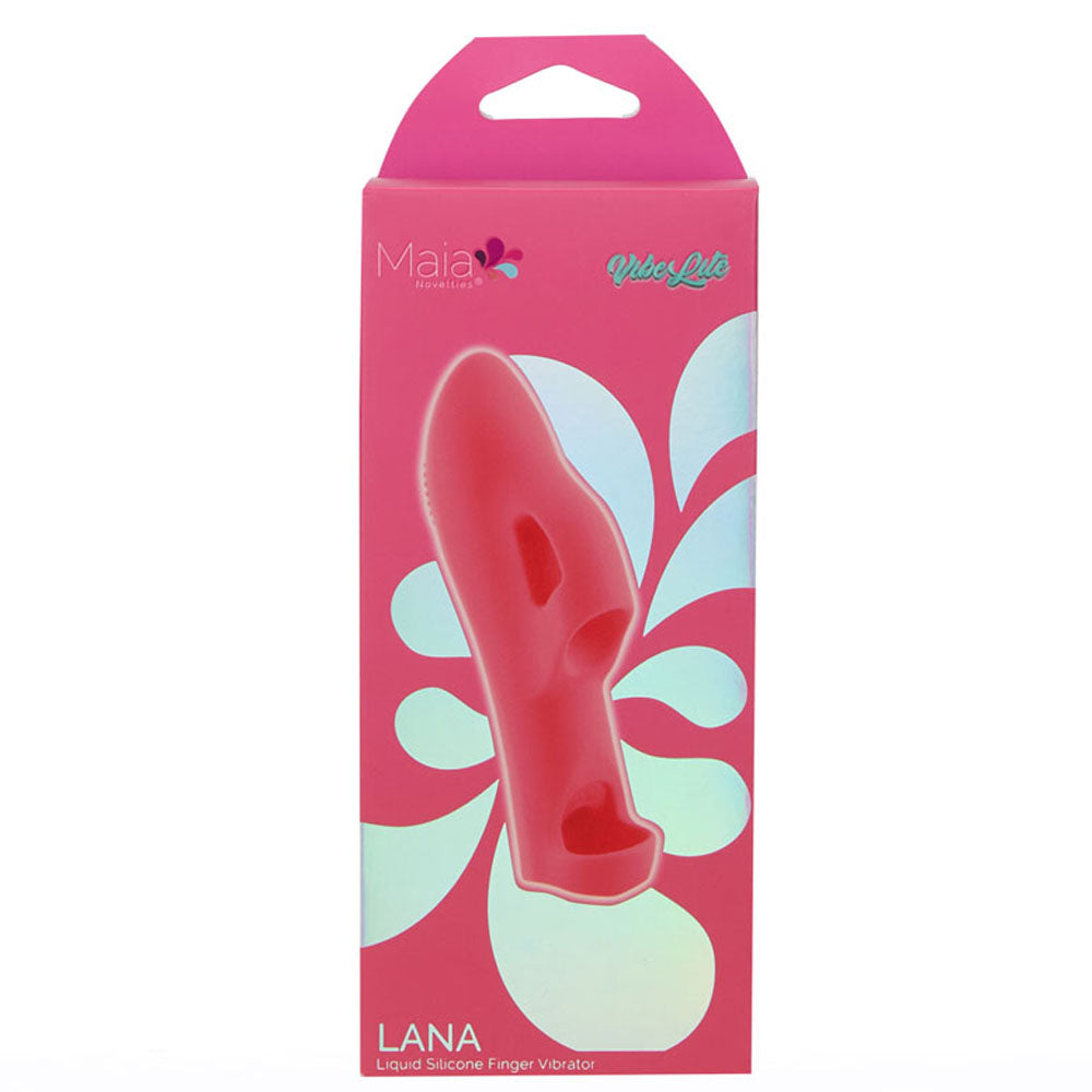 Maia Lana – USB Rechargeable Silicone Finger Vibrator Finger Stimulator
