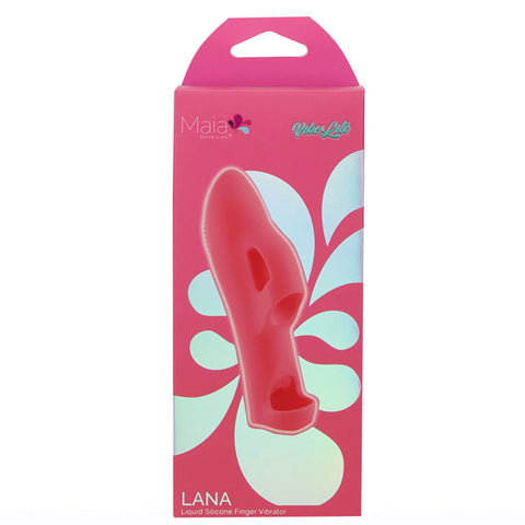 Maia Lana – USB Rechargeable Silicone Finger Vibrator Finger Stimulator