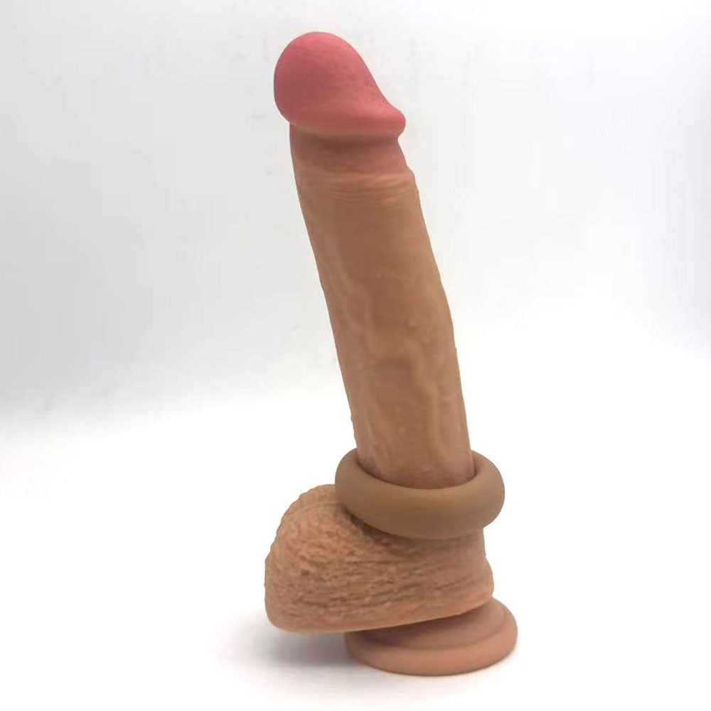 Maia Gunner (Caramel Tan Brown) – Stretchy Liquid Silicone Cock Ring > Cock Ring > Single