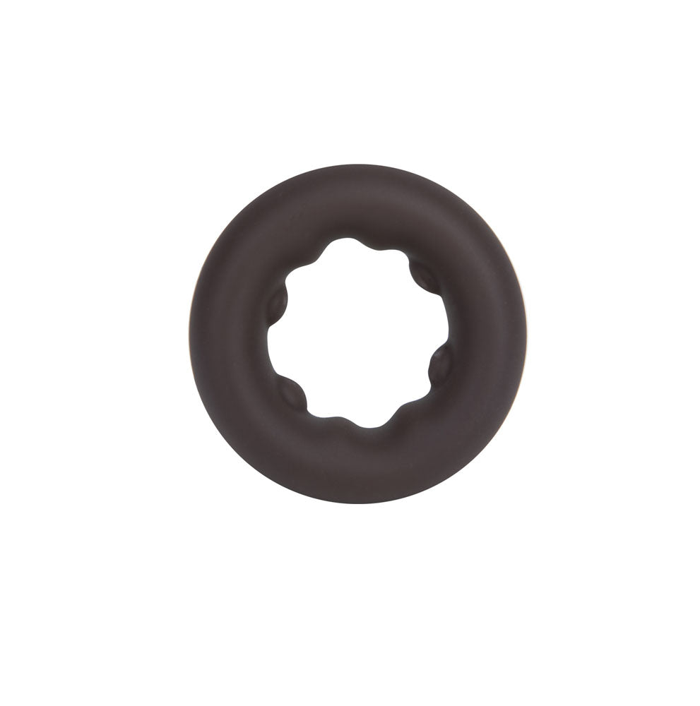 Maia Gunner (Chocolate Dark) – Stretchy Liquid Silicone Cock Ring > Cock Ring > Single