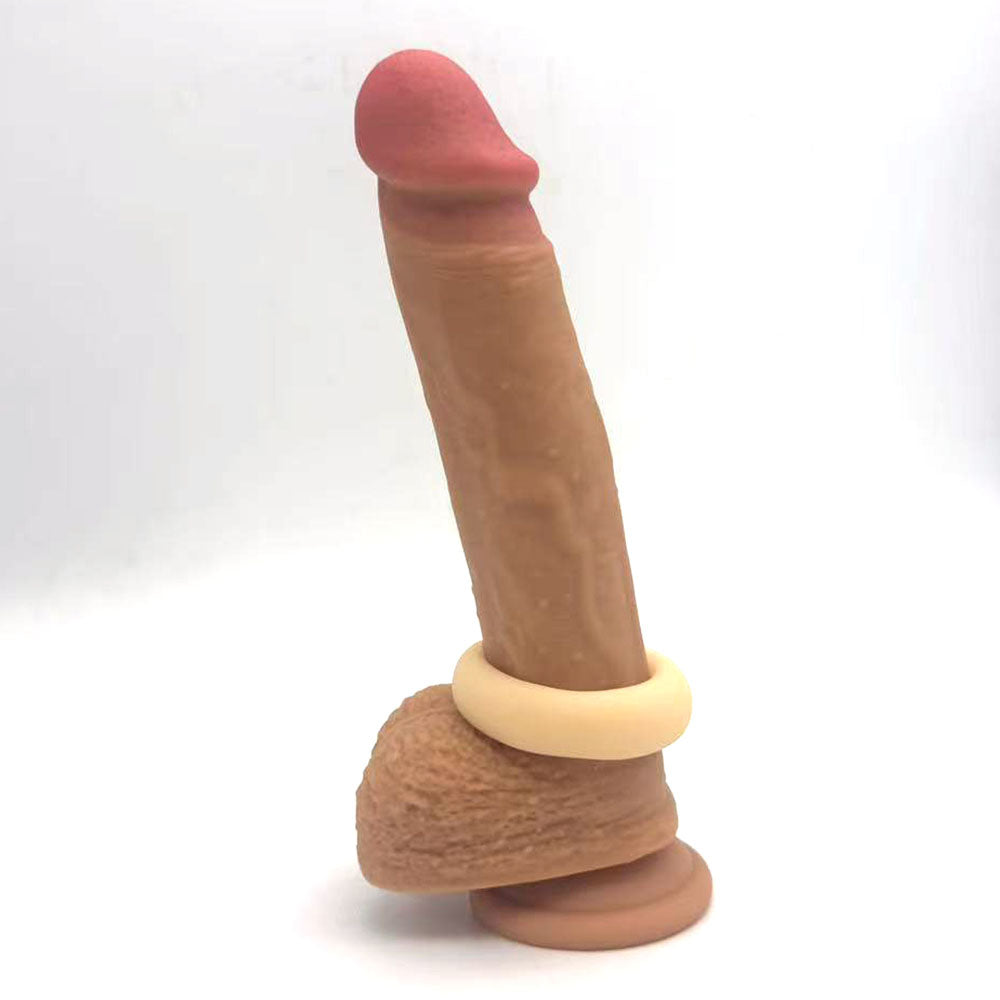 Maia Gunner (Vanilla) – Stretchy Liquid Silicone Cock Ring > Cock Ring > Single